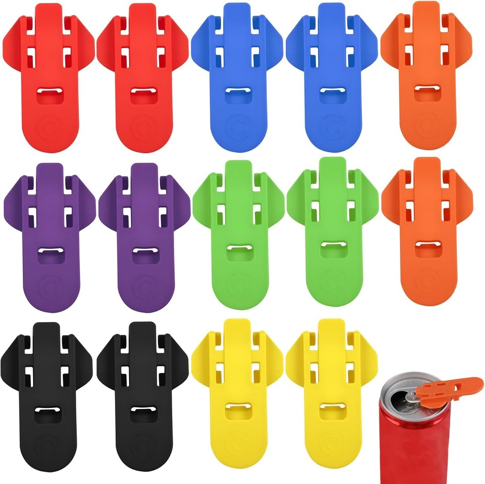 6pc Random Soda Can Opener Complete Cover Beverage