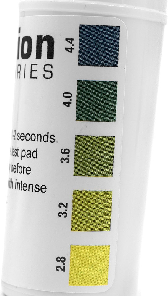 100 Pack pH Test Strips 2.8-4.4 Range Wine Making Acid Test Paper