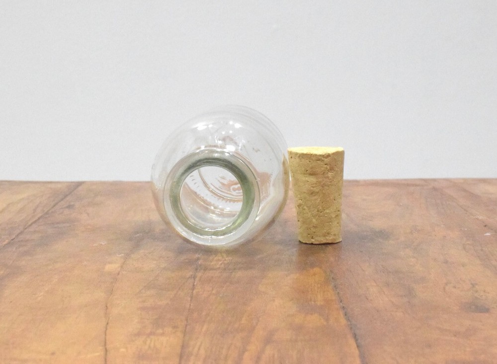 Clear Glass Craft Bottle