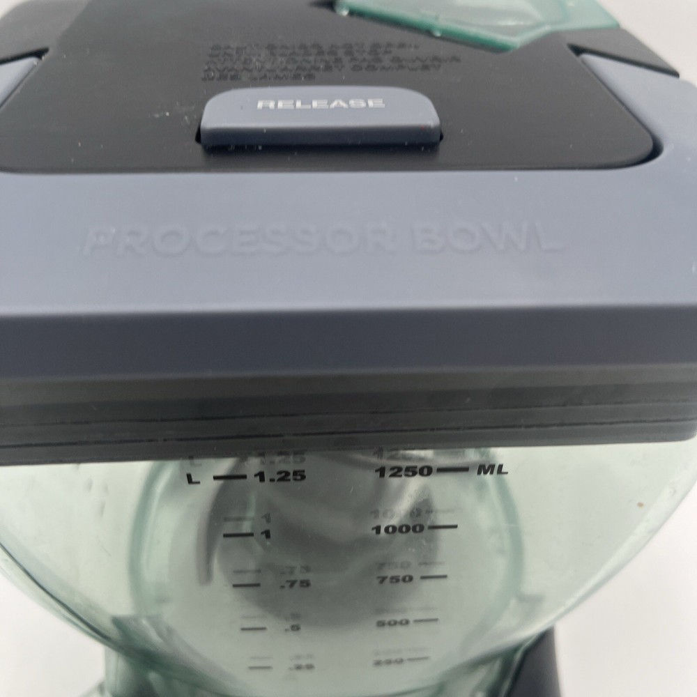 Ninja Blender Pro System 1100 40oz 5 Cup Pitcher Blade & Lid Processor Bowl Used