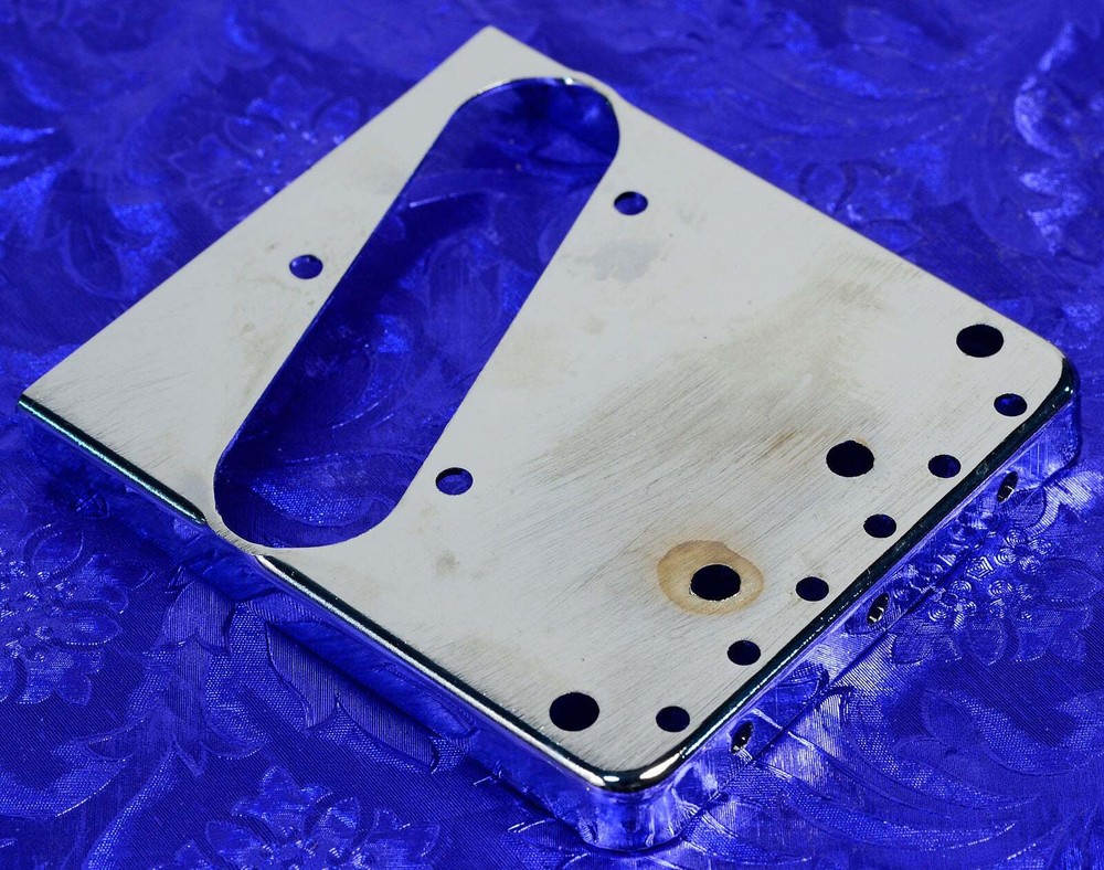 Fender '60s Style Tele Thinline Chrome Bridge Plate, 0053675000