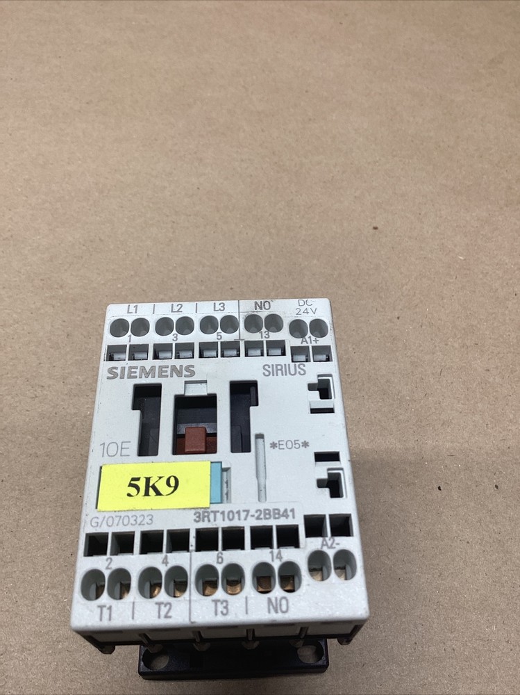 SIEMENS SIRIUS 3RT1017-2BB41 CONTACTOR #703PT67FML