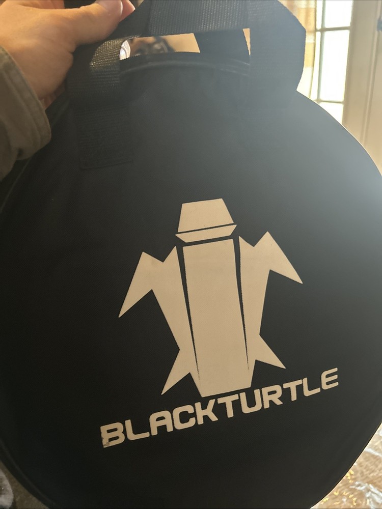 Black Turtle Icon 16 Inch Diameter Cable Bag For Cable Management