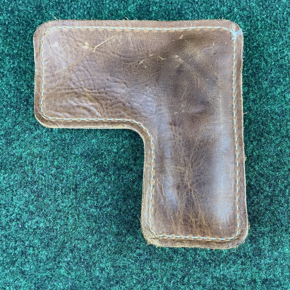 Buckingham L-Shape Leather Pole Climber Pad 3122-L