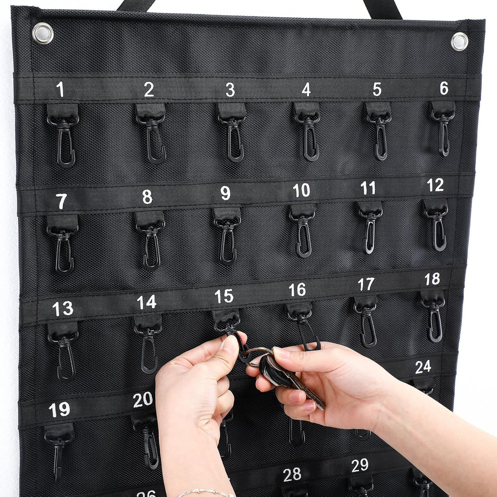 Rollable Key Case 30 Keys Roll up Key Organizer Roll up Key Case for