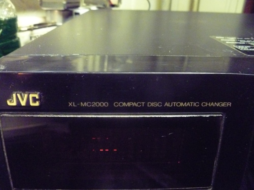 JVC XL-MC2000 CD Automatic Changer 200 Optical Digital Output Tested Works