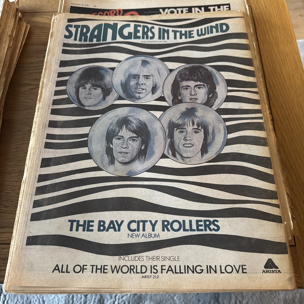 Record Mirror - October 7th 1978 - Sylvester Front Cover