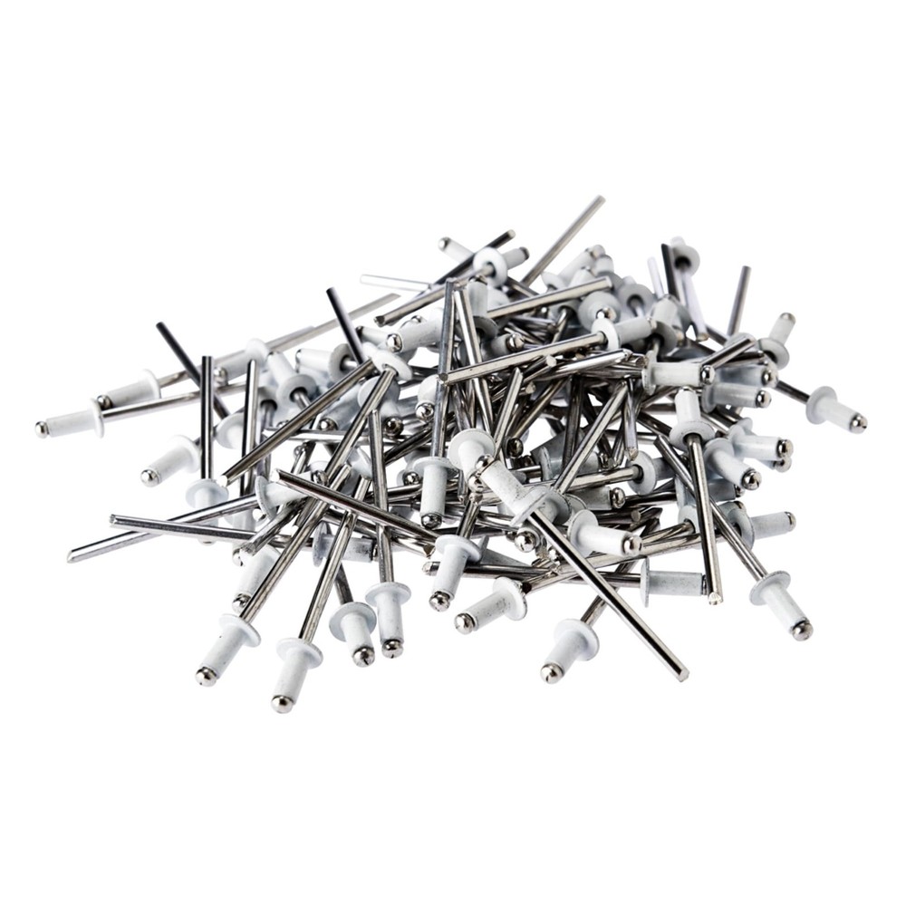 Pop Rivets for Ceilings, 1/8" (500, White)