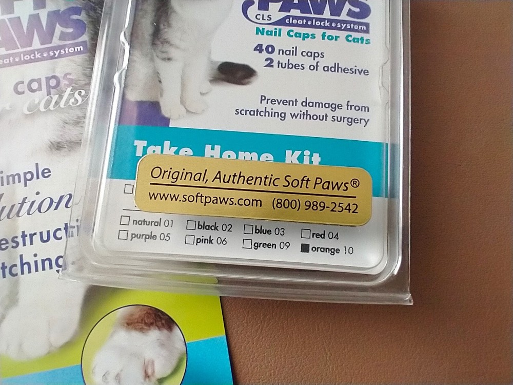 Soft Paws Nail Caps for Cats
