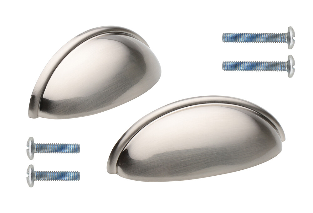 3" Bin Cup Drawer Handles Pulls Cabinet Hardware 6P/10P/25P