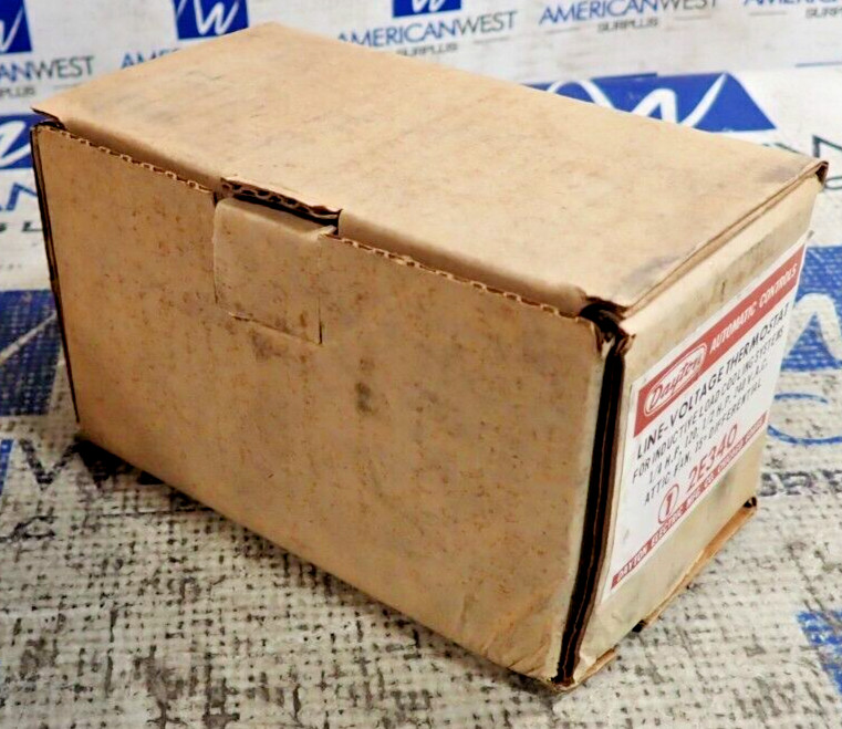 NEW - Dayton Automatic Controls 2E340 Line-Voltage Thermostat