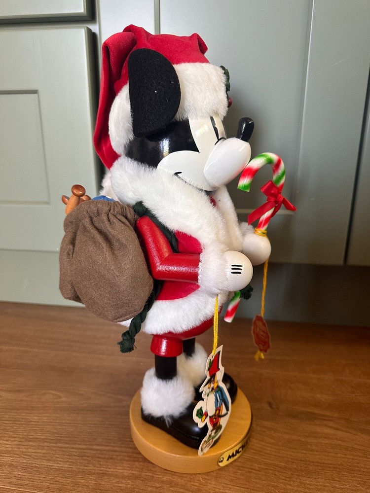 Steinbach Christmas Mickey Mouse German Nutcracker 15" No Box