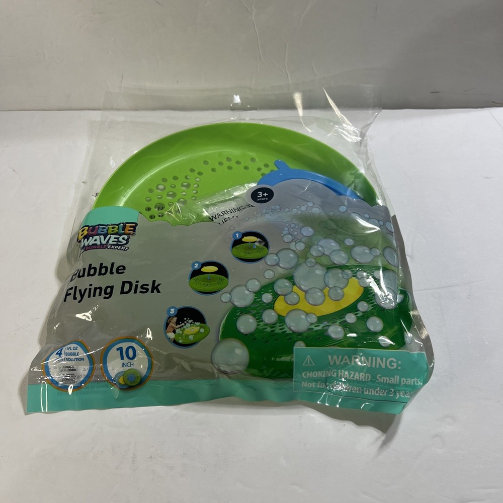 Outdoor 10inch Bubble Disc With 4 Piece Bubble Solution