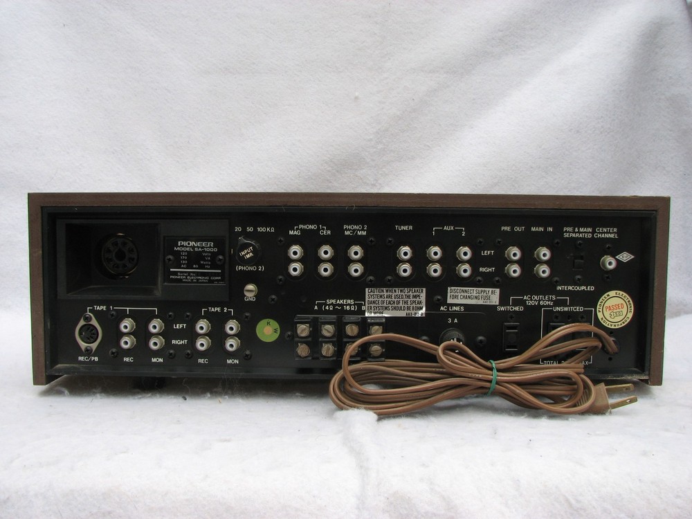 pioneer sa-1000 amplifier