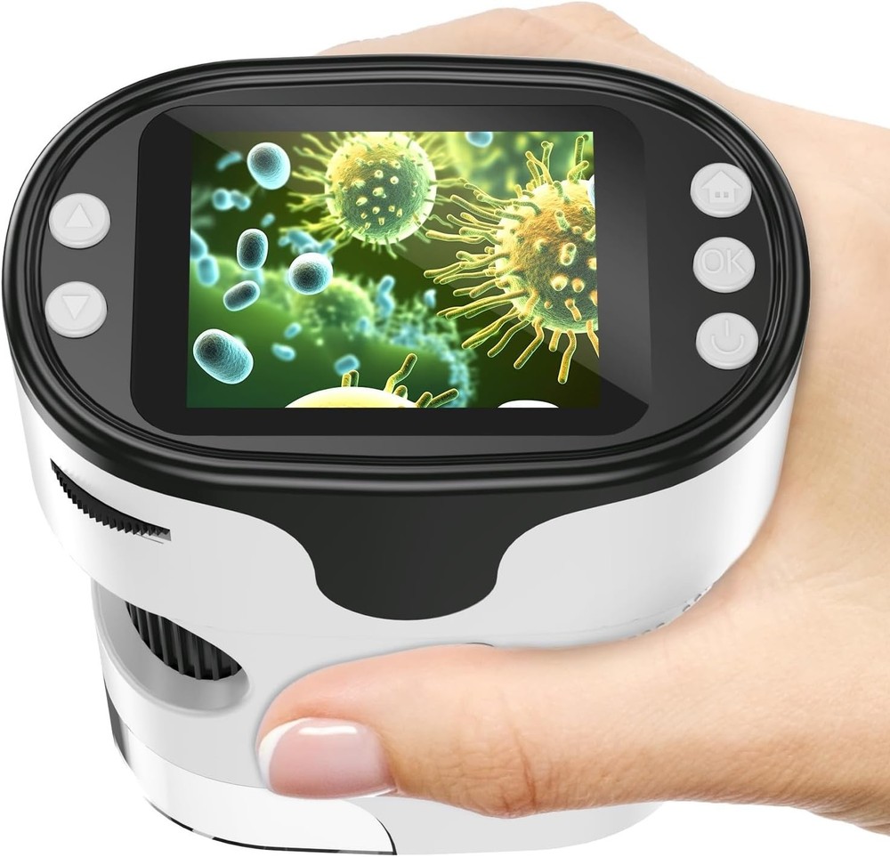 Educational Gift: Handheld 1000X Microscope for Kids