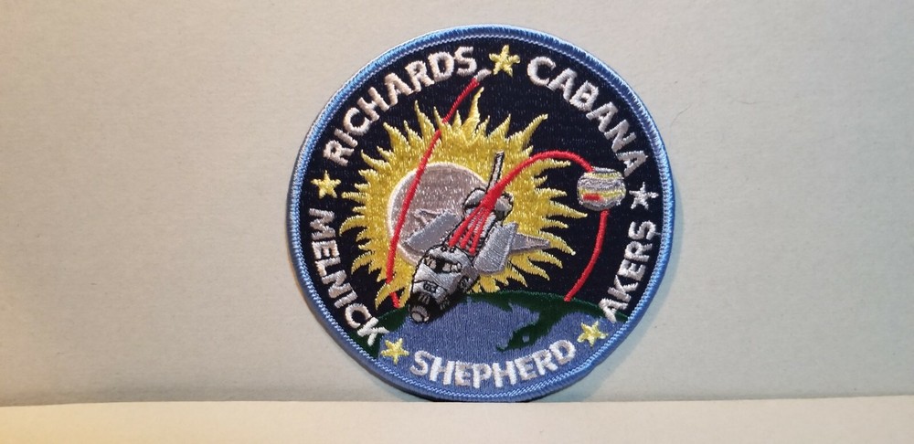 STS-41 SPACE SHUTTLE PATCH "RICHARDS-CABANA-MELNICK-SHEPHERD-AKERS"