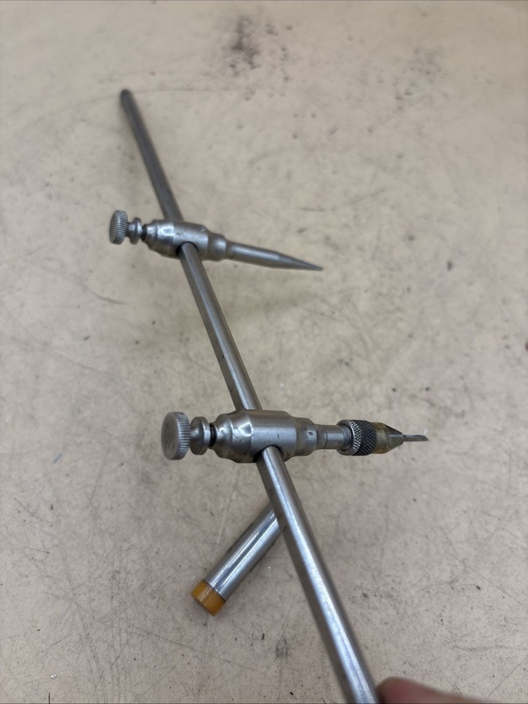 Vintage Unbranded Circle Cutter / Trammel Points