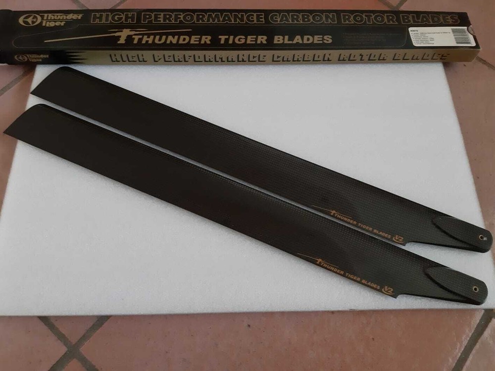 CARBON ROTOR BLADES 3878 THUNDER TIGER