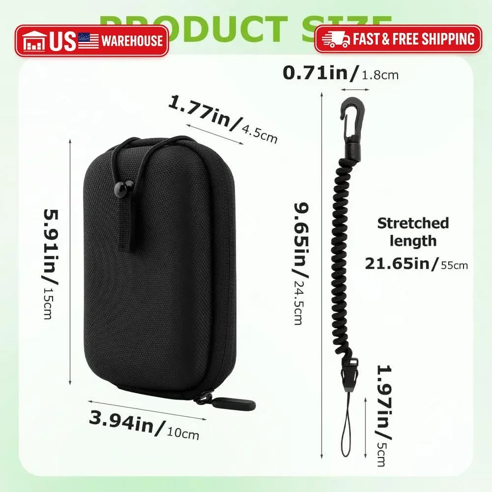 Golf Rangefinder Case, Rangefinder Hard Shell Case Compatible with Tectectec, In