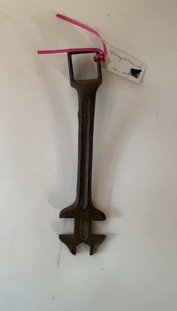 Collection of vintage blacksmithing and farrier tools