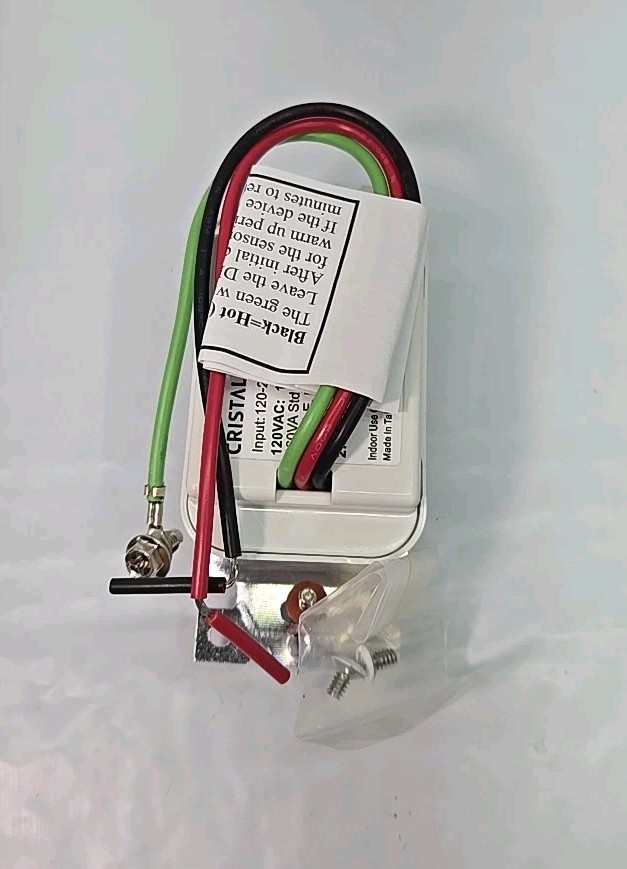 Cristal CC-WSD1277CW Dual Technology Wall Switch Occupancy Sensor Single Circuit