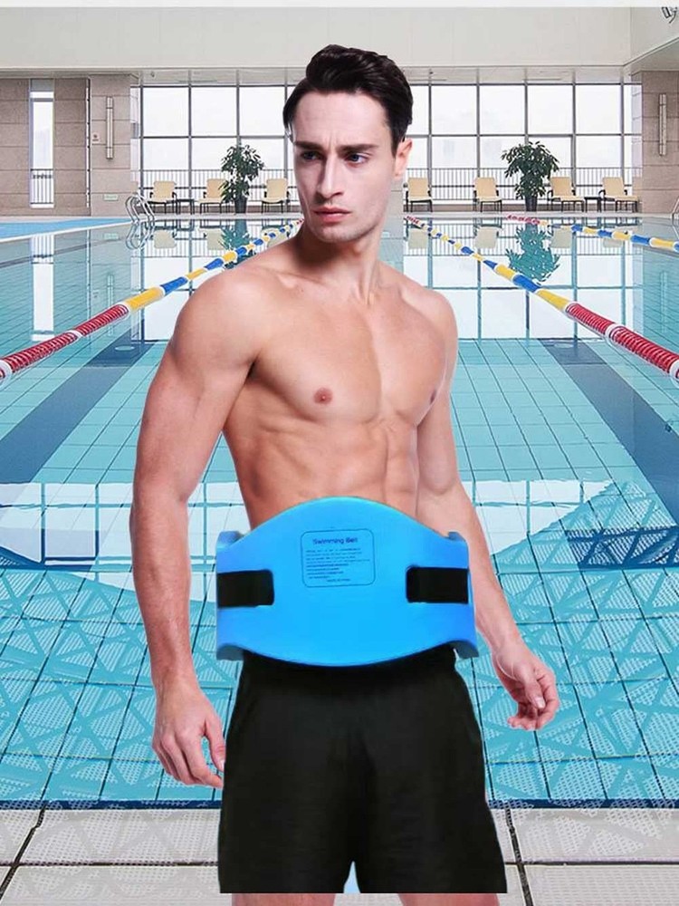 EVA Swimming Floatation Exercise Belt, Adjustable Swim Training Equipment Bel...