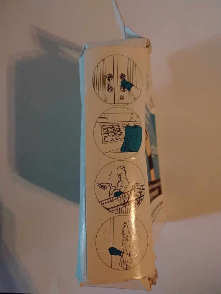 Antimicrobial Hand Protector Size S/M 4ct