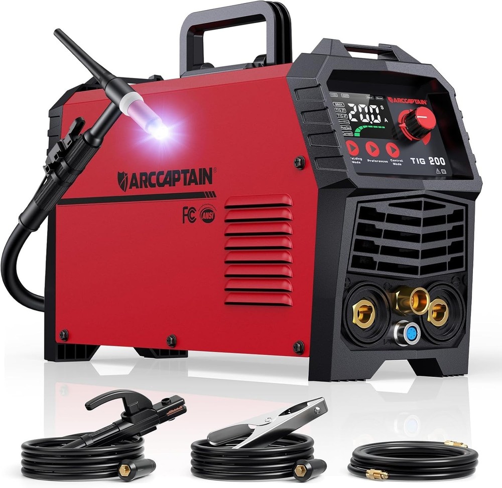 High-Frequency 200A TIG Welder with 2T/4T Function & Enhanced Safety Features