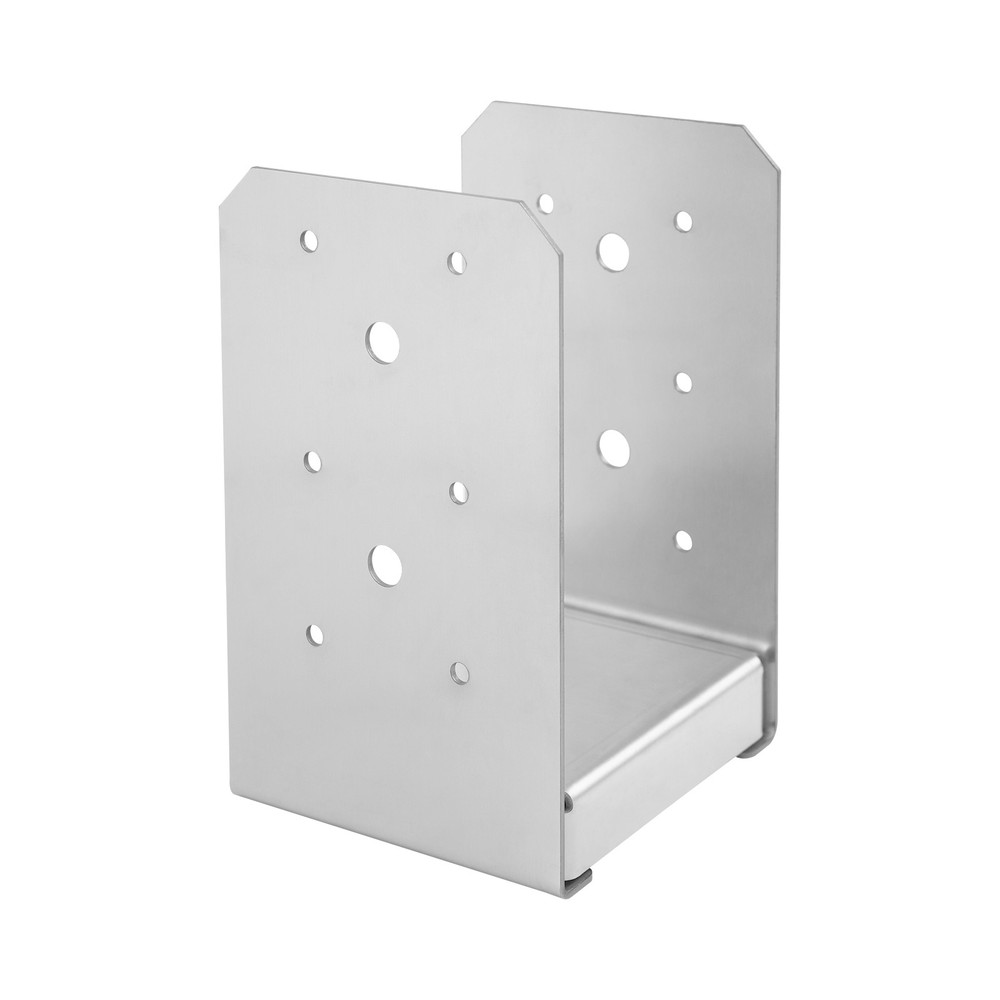 Adjustable 201 Stainless Steel Post Base - 12PCS Anchor Brackets