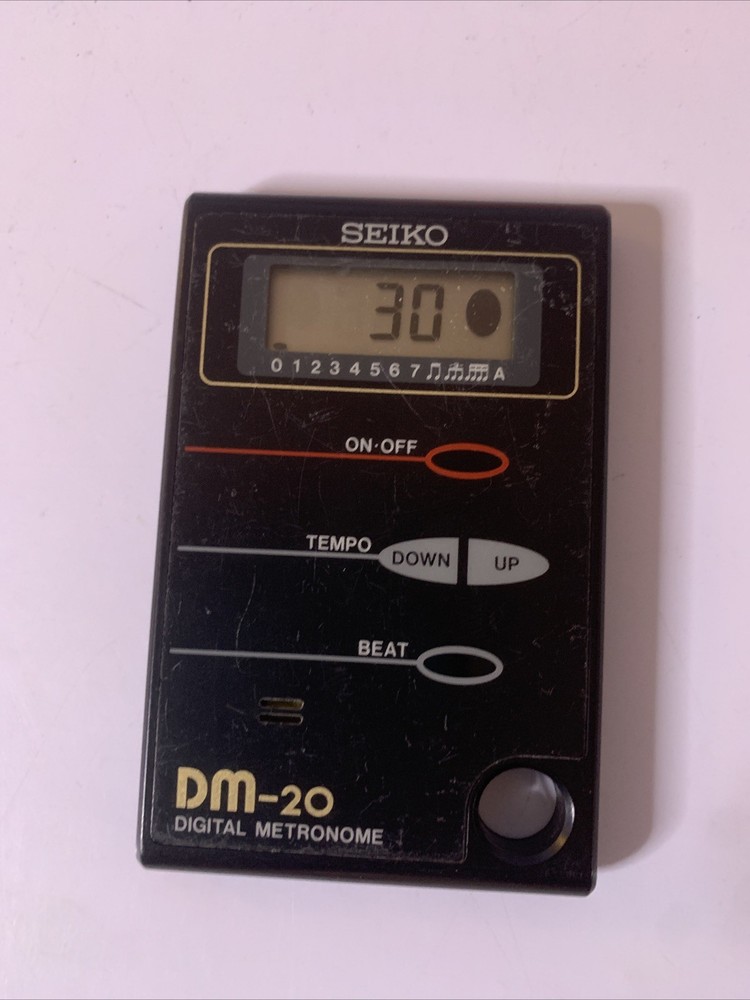 Seiko DM-20 Digital Pocket Metronome