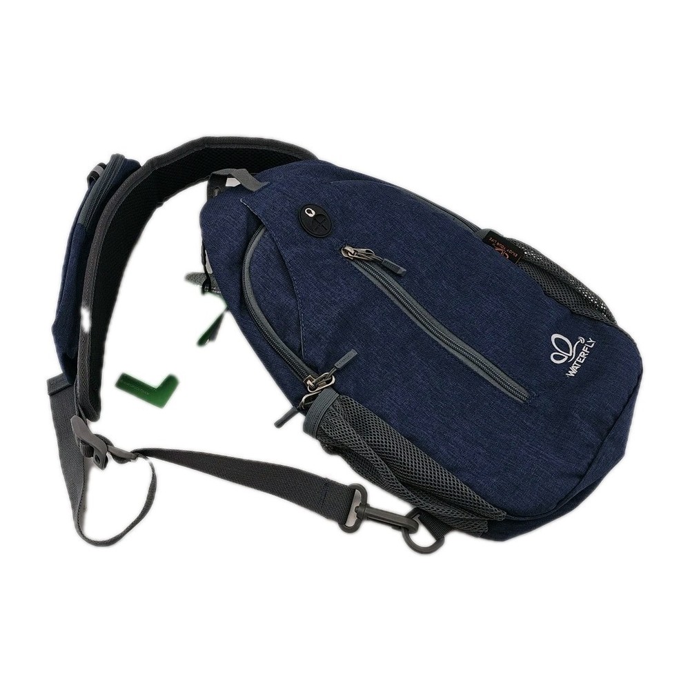 Waterfly Sling Bag Backpack Blue NWT