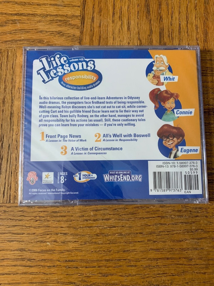 Adventures In Odyssey Responsibility PC Game