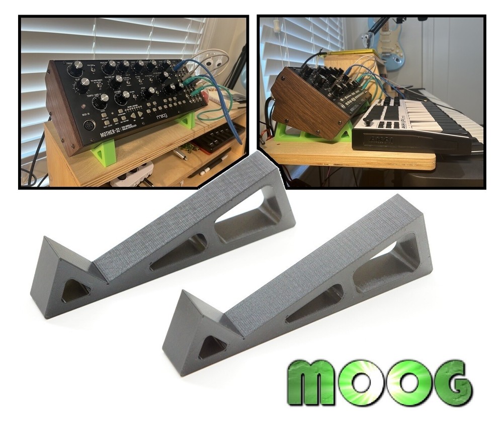 Angled Display Stand Holder for MOOG Mother-32 & DFAM Ergonomic
