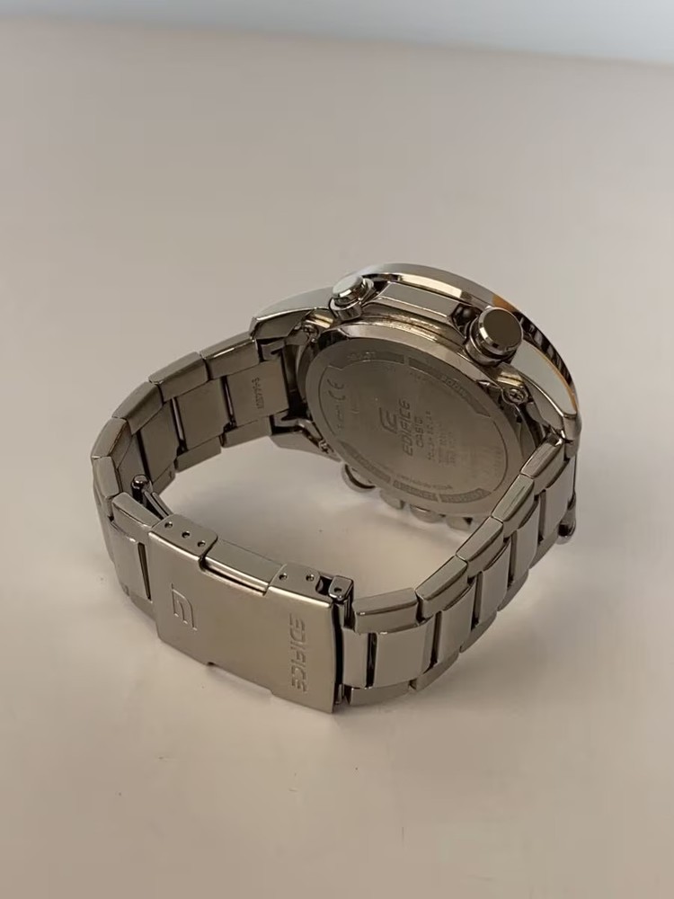 CASIO Watch Digital Analog Stainless GRY ECB 800