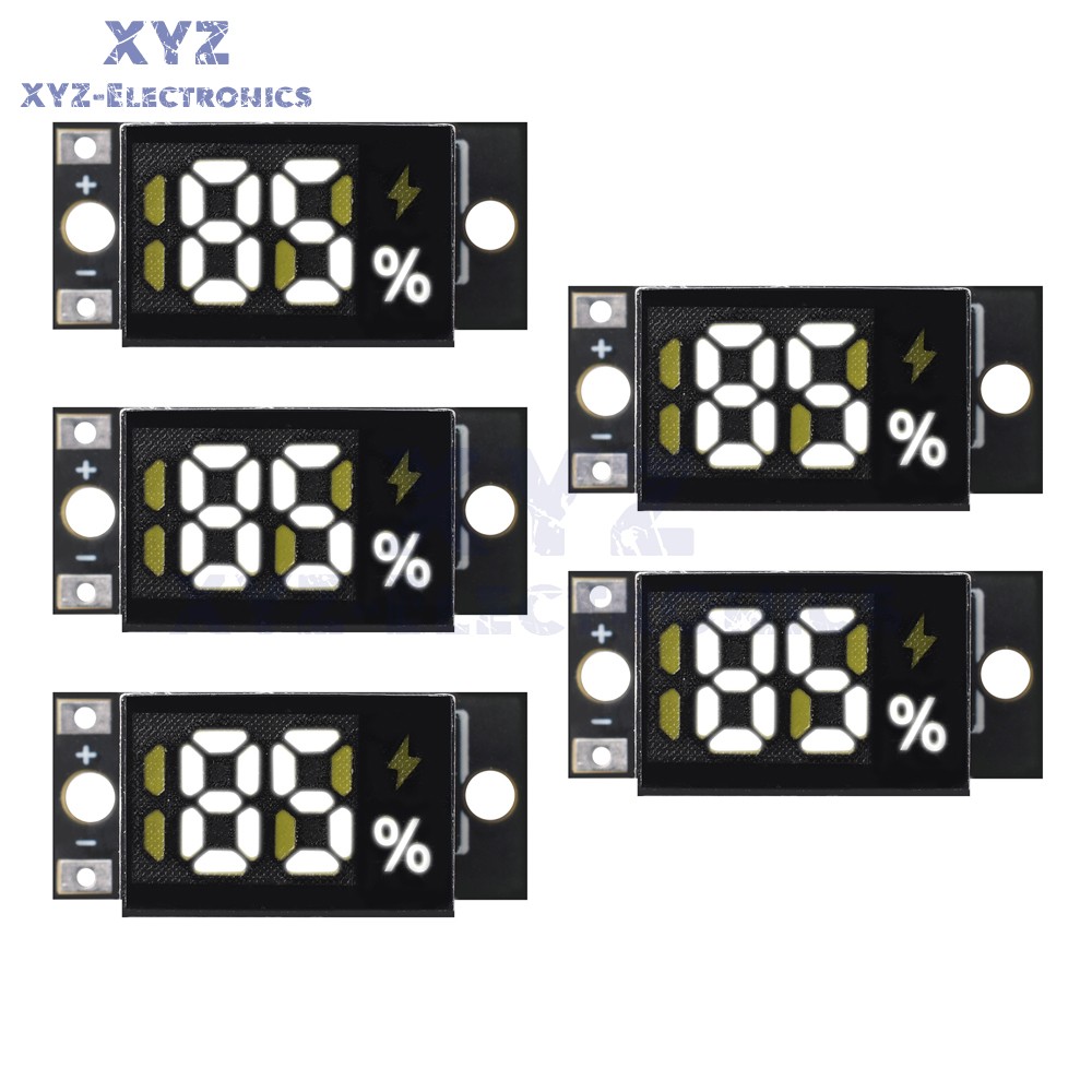5PCS Battery Level Indicator Module Capacity Indicator for A/AA/AAA 1.5V 3V