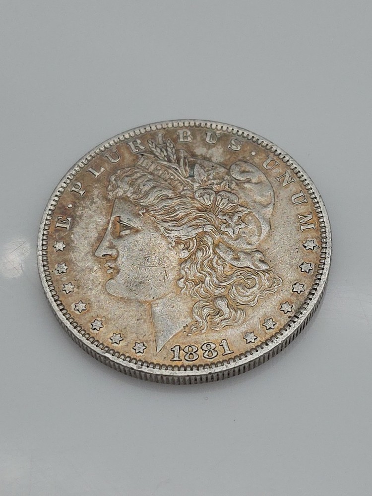 1881 O Morgan Silver Dollar