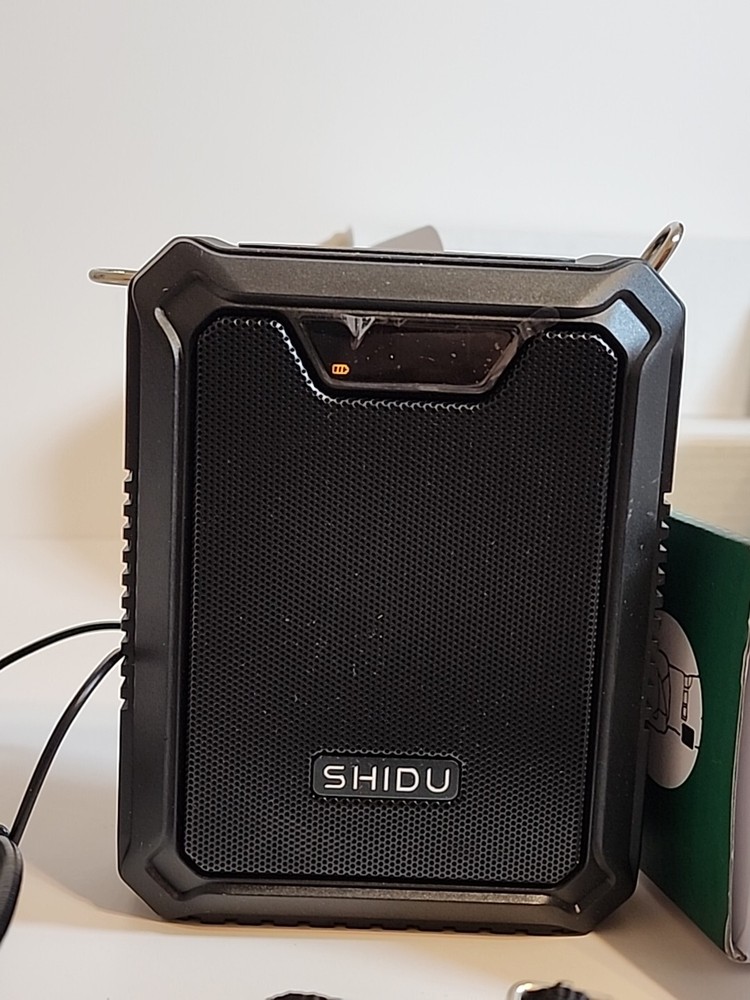 25W Bluetooth Voice Amplifier with Wired Microphone Headset and Speaker.