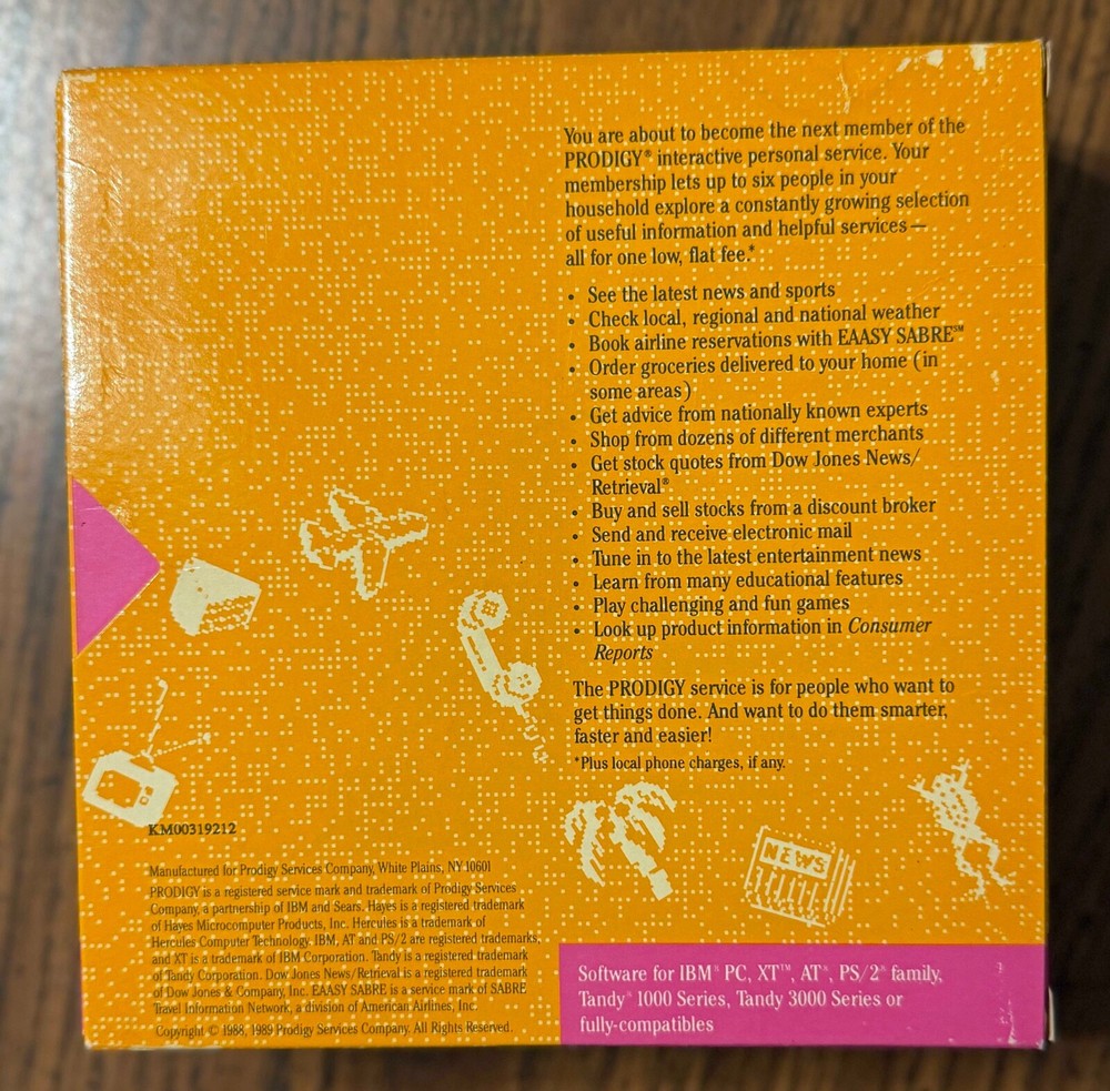 Prodigy Software Version 2.1 Start-Up Kit: IBM PC / XT / AT / PS/2 / Tandy 1000