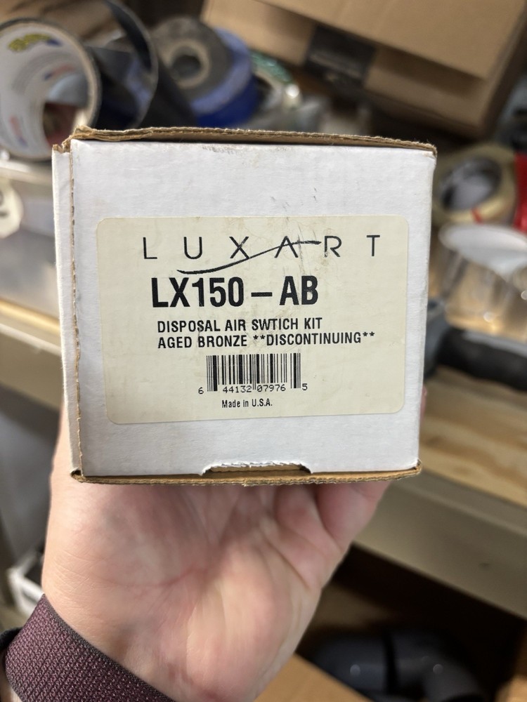 Luxart Disposal Air Switch Kit