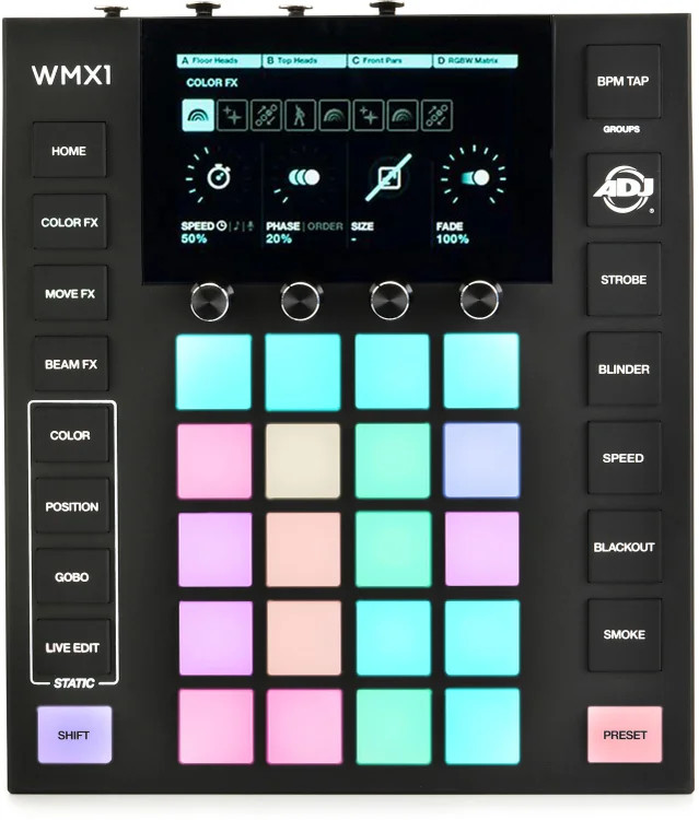 ADJ WMX1 Mk2 Standalone DMX Lighting Controller