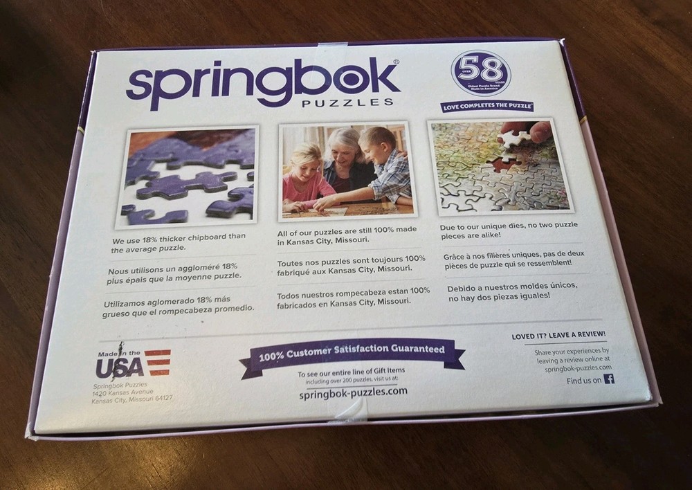 Springbok Puzzle: Spring Song (500 Piecies)
