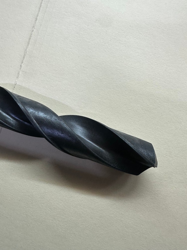 TAPER SHANK DRILL BIT 13" OAL X 1-1/4" OAD, HSS