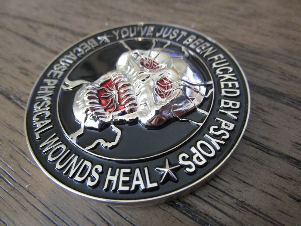 MISOC Military Information Support Command PSYOPS SOCOM Army Challenge Coin