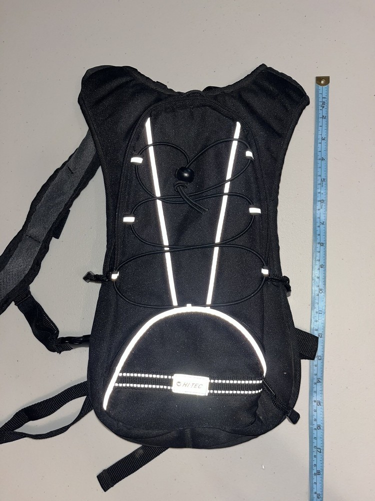 Hi Tec Black Hydration Backpack . No Bladder. Great Condition