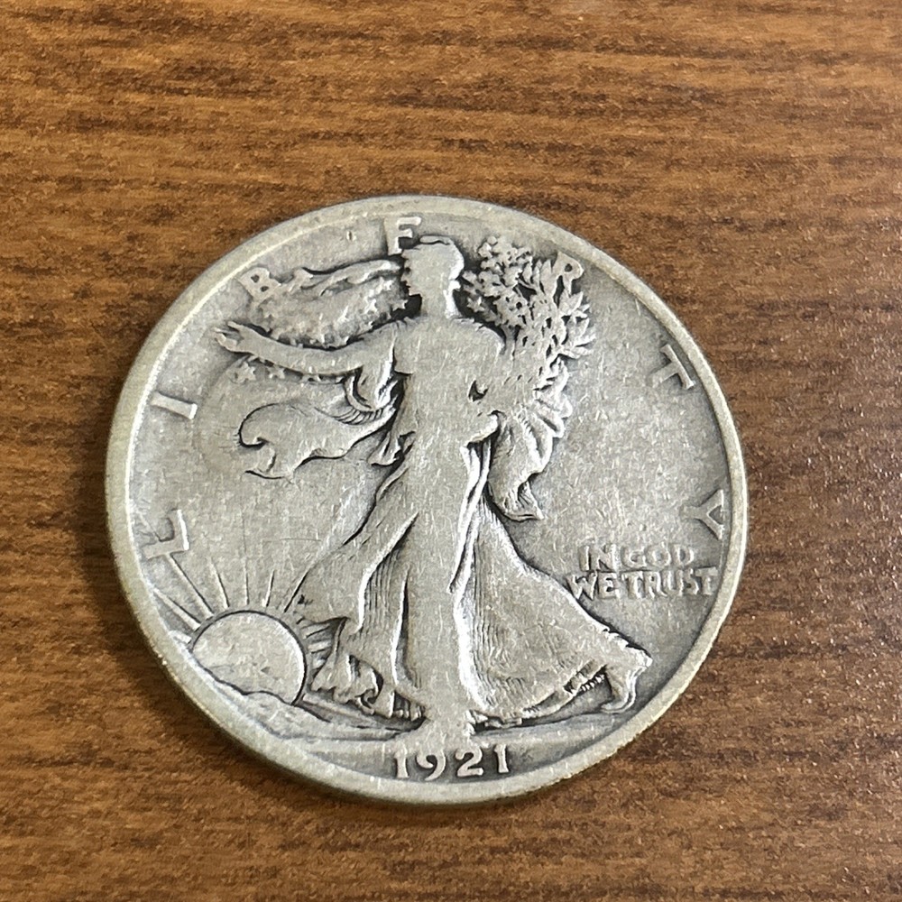 1921 P Walking Liberty Half Dollar VG