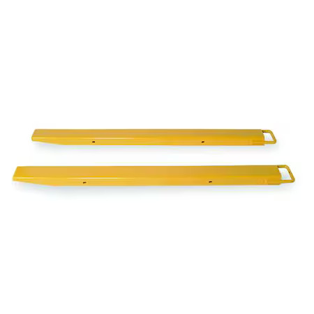 Fork Extensions, Yellow, 4 X 96 In, Pk2, 2Kfg9
