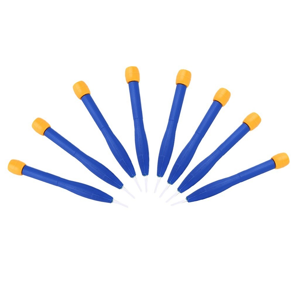 8pcs Adjust Frequency Screwdriver Plastic Ceramic Anti-static Screwdriver