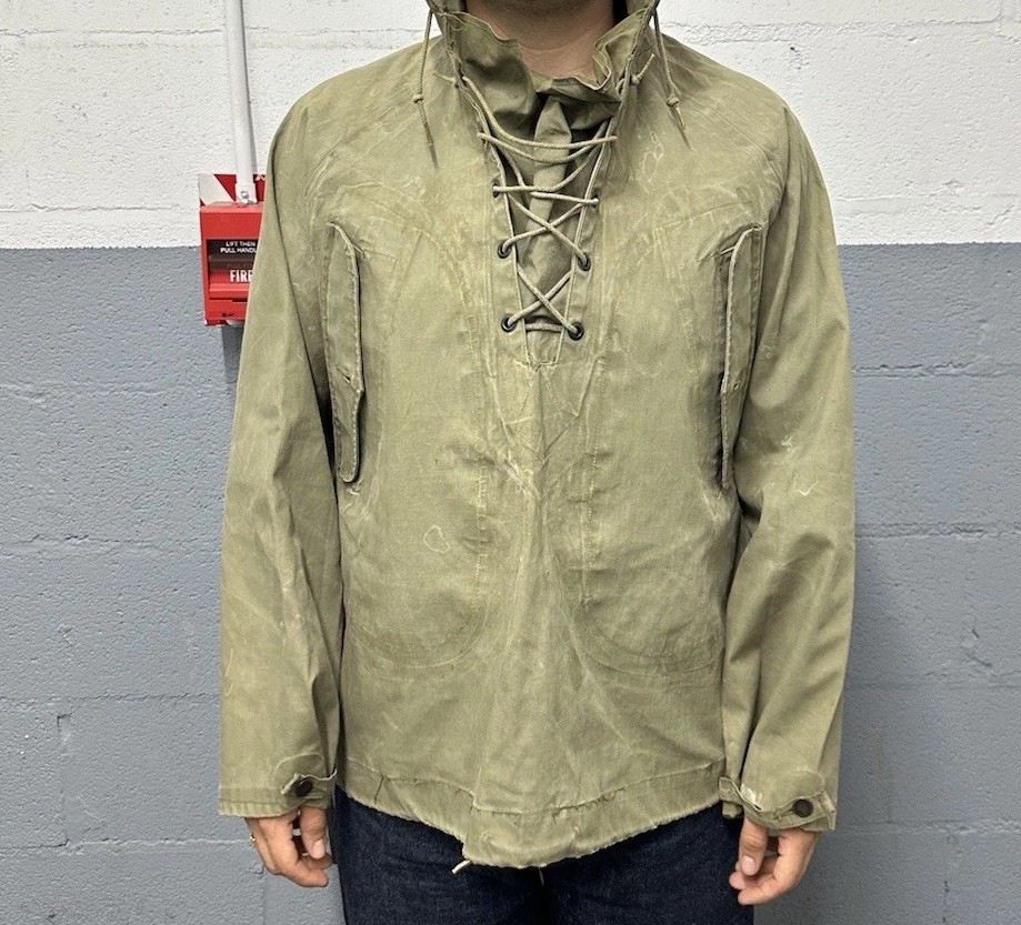 US Navy Pullover Smock ; 1940s ; Vintage Military Jacket