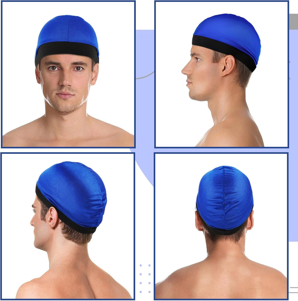 4 Pack Wave Cap Stocking Stretch Compression Long Lasting Skull Headwear