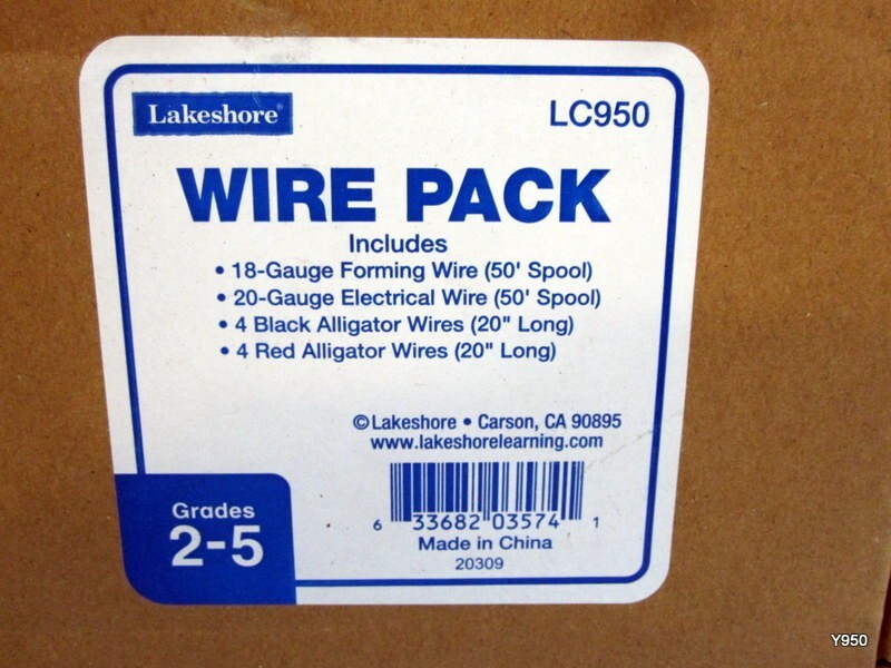 Lakeshore Maker Space Wire Pack Forming Wire Electrical Wire